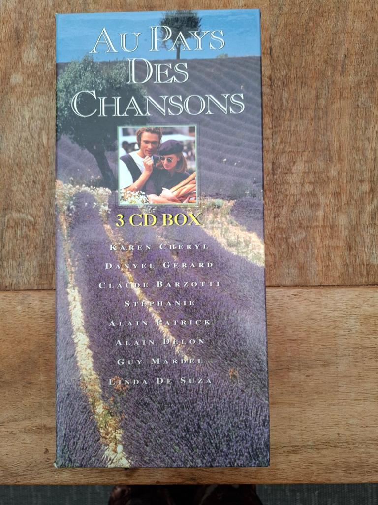 Au pays des Chansons 3 cd box, Europees, Gebruikt, 1990 - 1999, Overige formaten