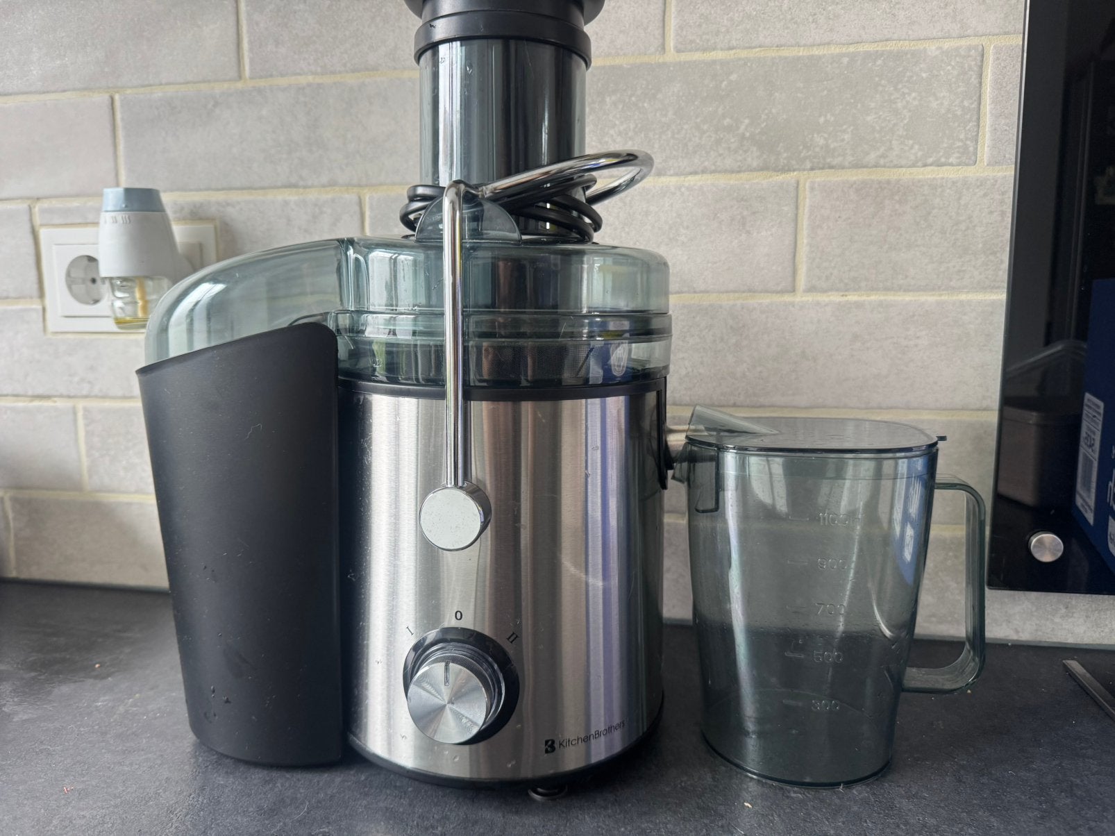 ZGAN Kitchenbrothers Sapcentrifuge + 1jaar fabrieksgarantie, Witgoed en Apparatuur, Juicers, Ophalen, Zo goed als nieuw, Elektrisch