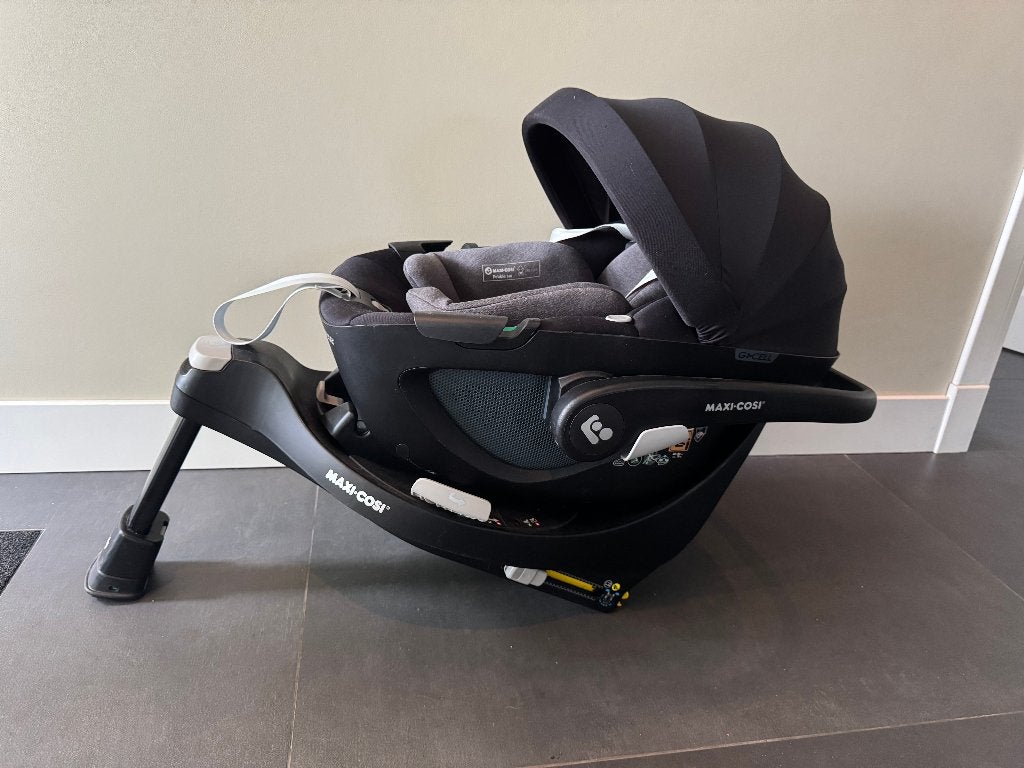 Maxi-Cosi Pebble 360 + FamilyFix 360, Ophalen, Gebruikt, Isofix, 0 t/m 13 kg