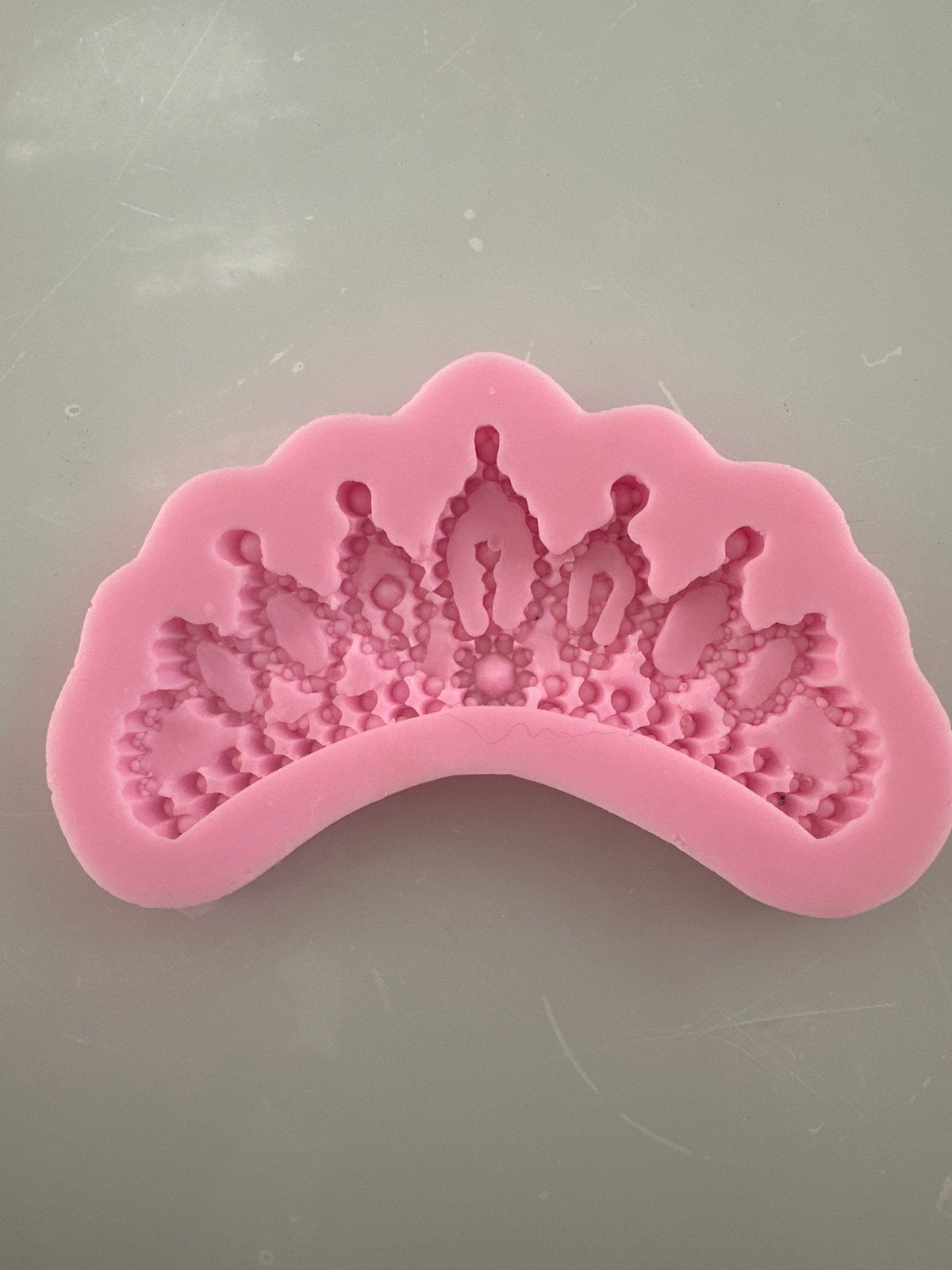 Siliconen kroon bakvorm voor taartdecoratie, Ophalen of Verzenden, Nieuw, Taarten of Cupcakes, Versiering