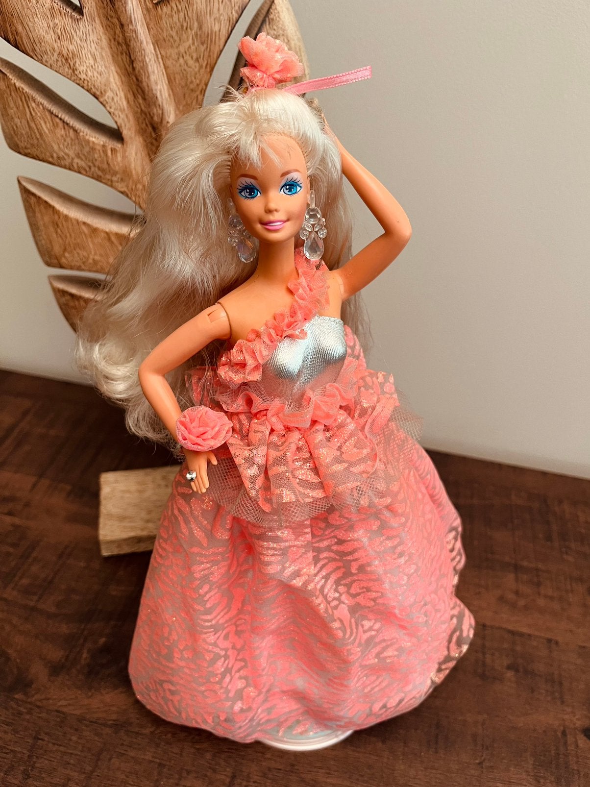 Mattel Barbie 3 looks 1995, Ophalen of Verzenden, Zo goed als nieuw, Barbie