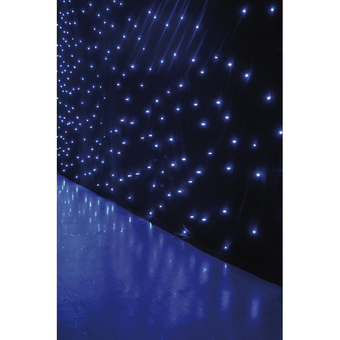 Lente deals! 1x Showtec Star Dream 6 x 3 m - 128 RGB LED's, Ophalen, Nieuw, Licht, Geluidgestuurd