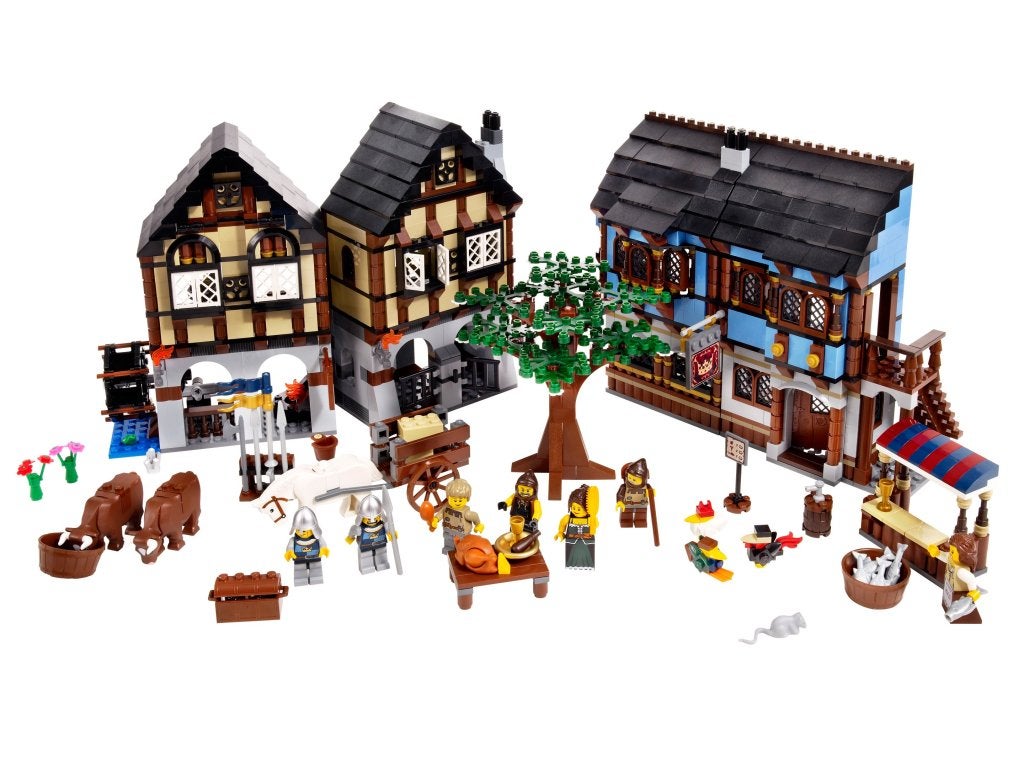 LEGO Medieval Market Village 10193, Niet ingevuld, Niet ingevuld, Niet ingevuld
