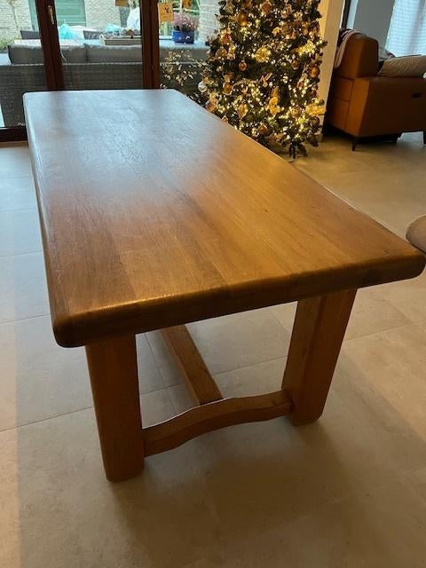 Eiken tafel, Ophalen, Gebruikt, 50 tot 100 cm, 150 tot 200 cm