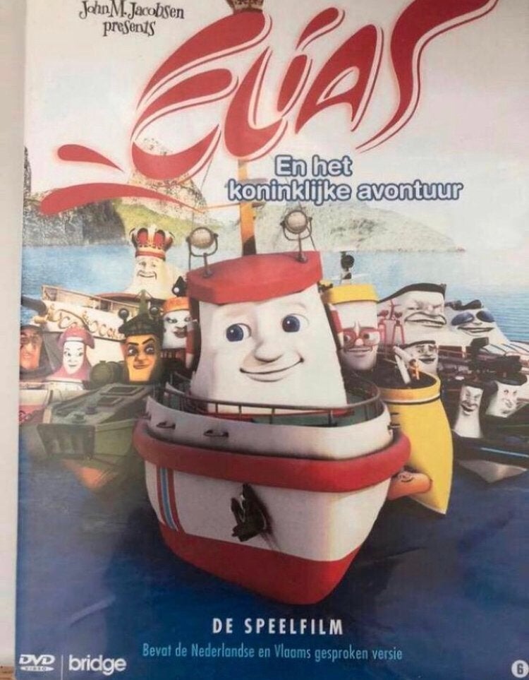 💙 Dvd origineel - ELIAS en het koninklijke avontuur, Alle leeftijden, Ophalen of Verzenden, Zo goed als nieuw, Europees