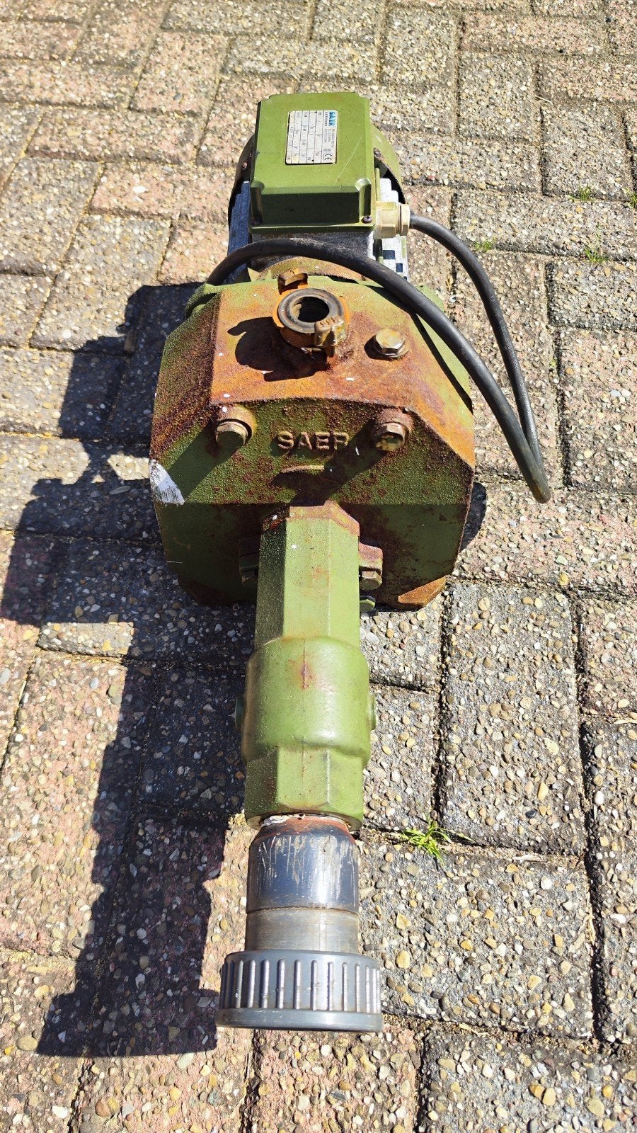 Goede beregeningspomp 220V, 1.5 PK, uit 2003, Ophalen