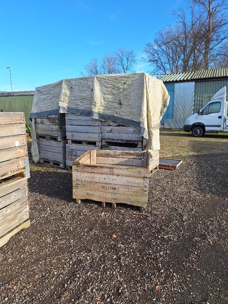 grote fruitkisten, Doe-het-zelf en Verbouw, Kratten en Dozen, Ophalen, Gebruikt, 100 cm of meer, 60 cm of meer