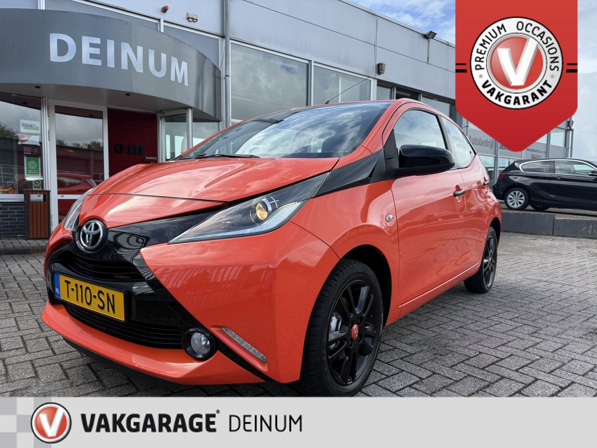 Toyota Aygo 1.0 VVT-i x-wave Airco, Camera, Bluetooth tel, e, Auto's, Euro 5, Stof, Gebruikt, Zwart