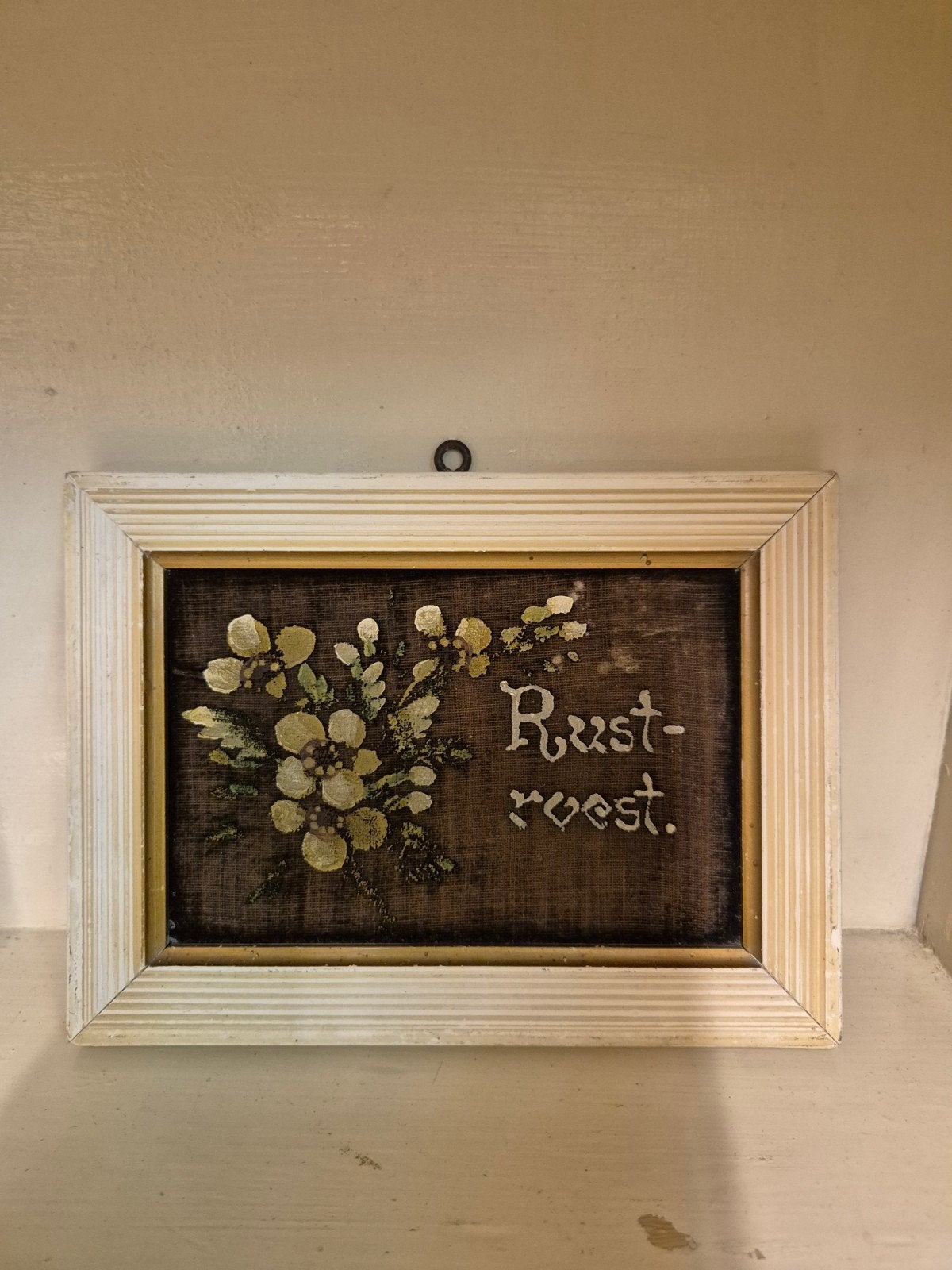 Prent/schilderij. Rust roest, Ophalen of Verzenden