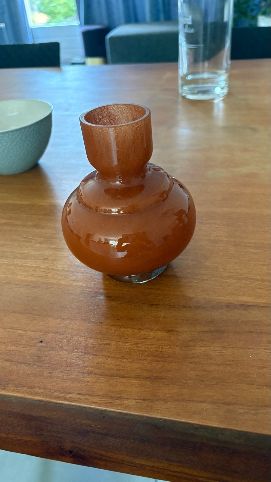 Melkglas Nieuwe Higelazen Vaas - 20 cm hoog, Antiek en Kunst, Antiek | Vazen, Verzenden