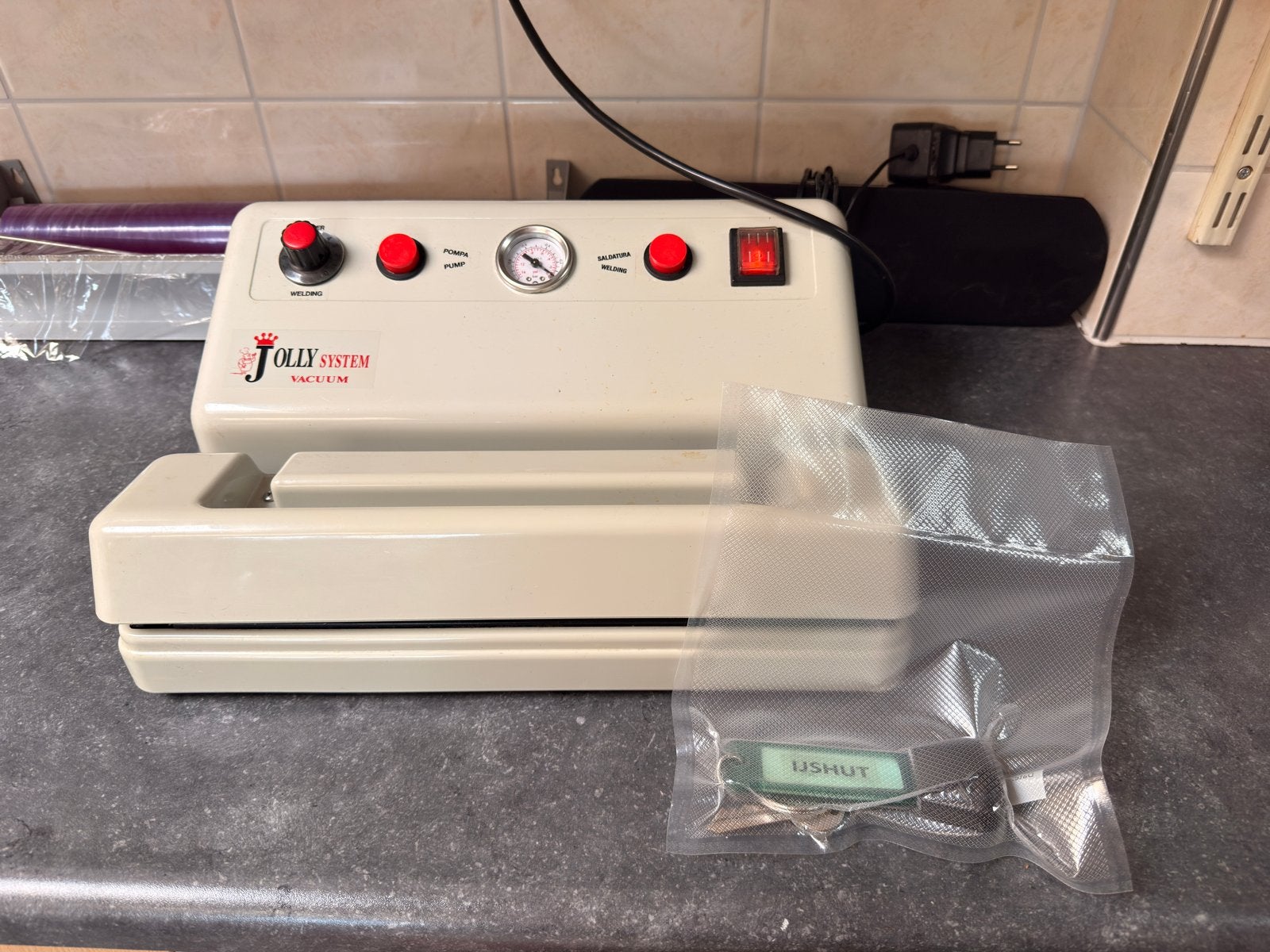 Tecla Jolly System Eco Vacuümmachine 400W, Ophalen, Gebruikt