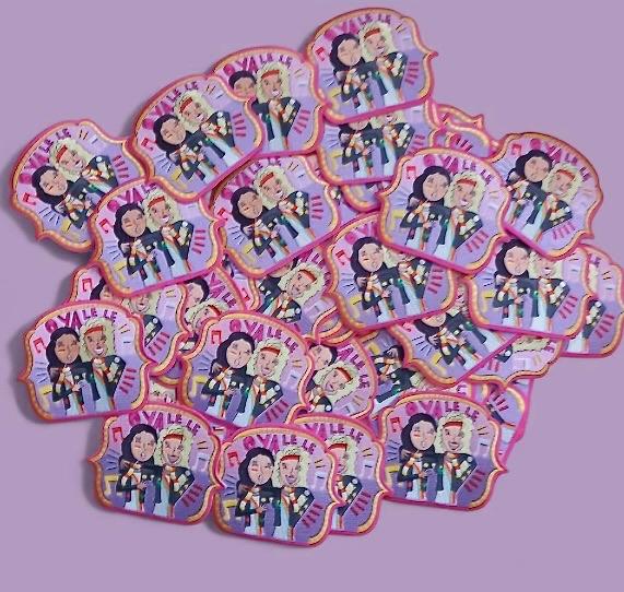 Oya Le Le Embleem Mupke Roze Confetti Muts Pantertje Baila, Verzenden, Nieuw