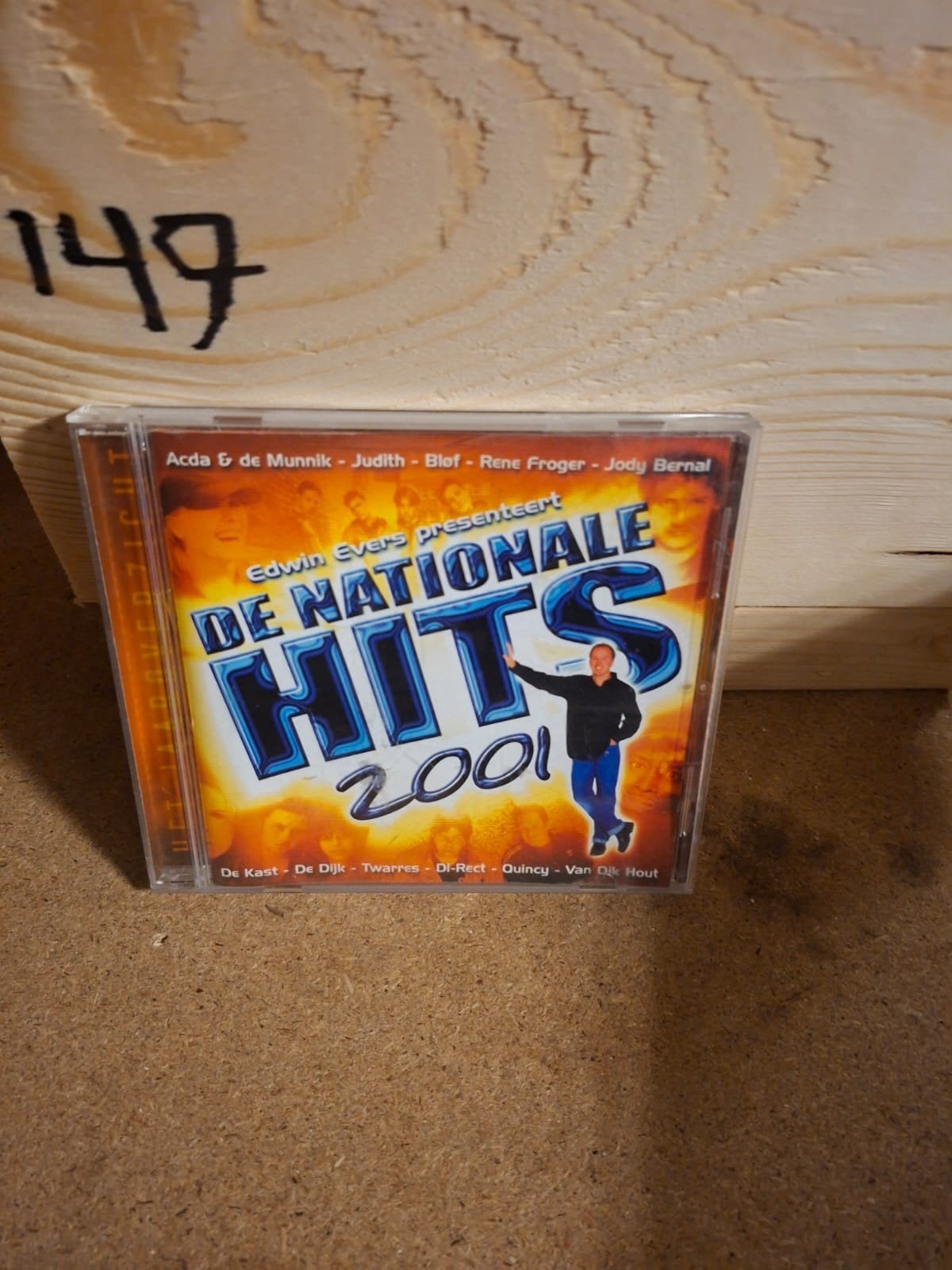 Edwin Evers presenteert: De Nationale HITS 2001 CD, Ophalen of Verzenden, Gebruikt, Pop, Verzamelalbum