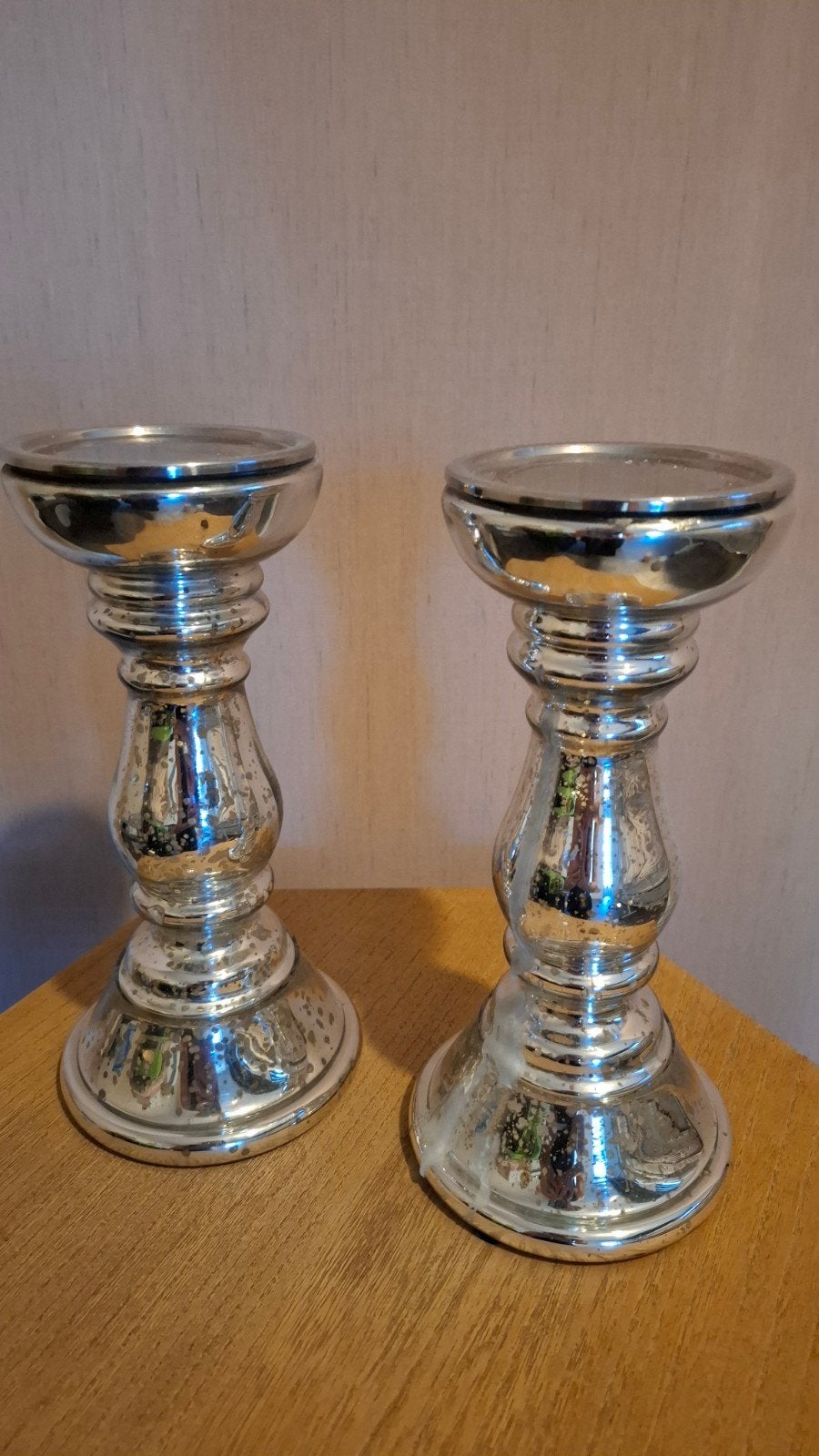 kandelaars, Ophalen, Glas