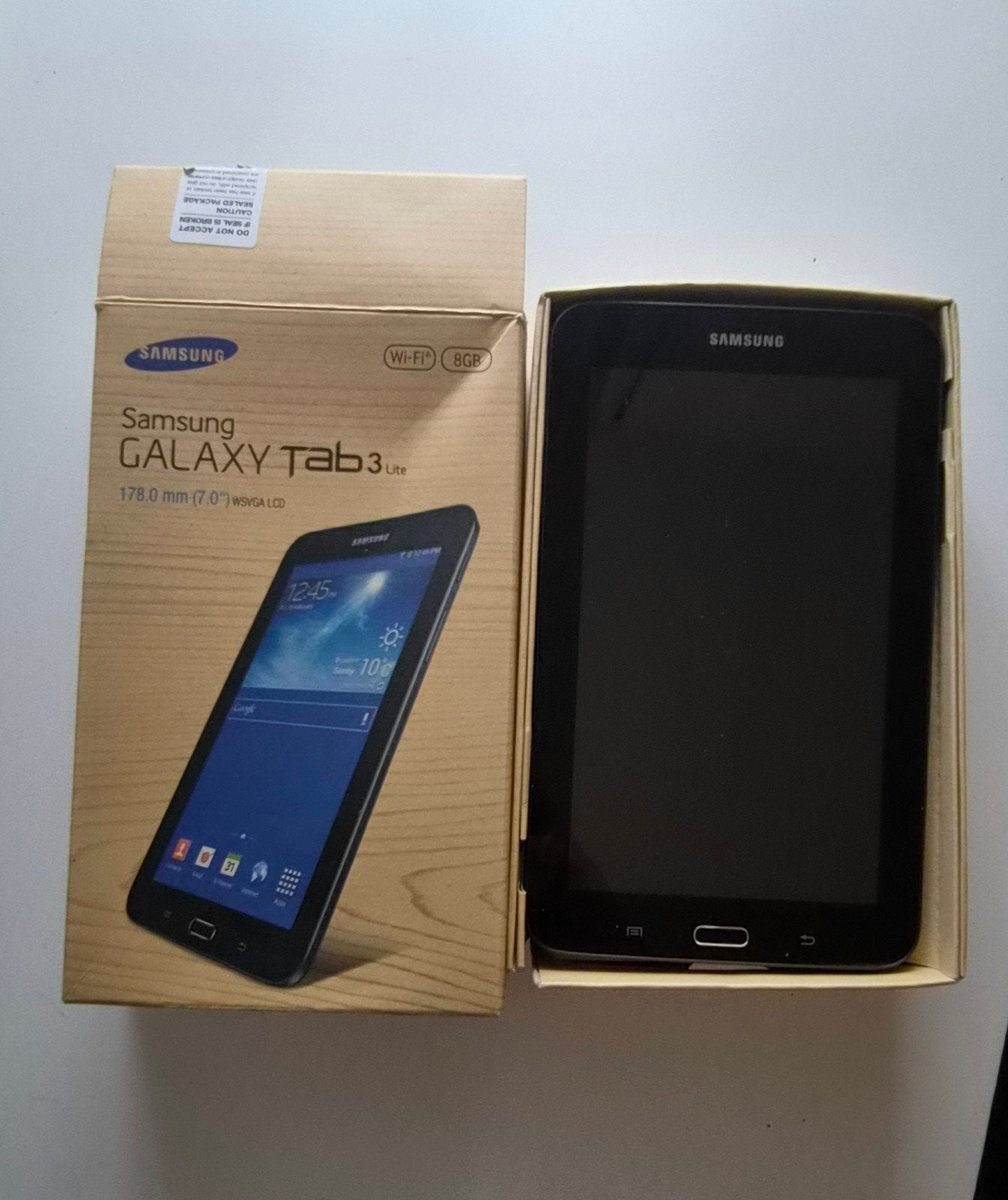 Samsung Galaxy Tab 3 Lite 7.0" Wi-Fi 8GB Zwart, Ophalen, Galaxy Tab 3 Lite, Zo goed als nieuw, Samsung