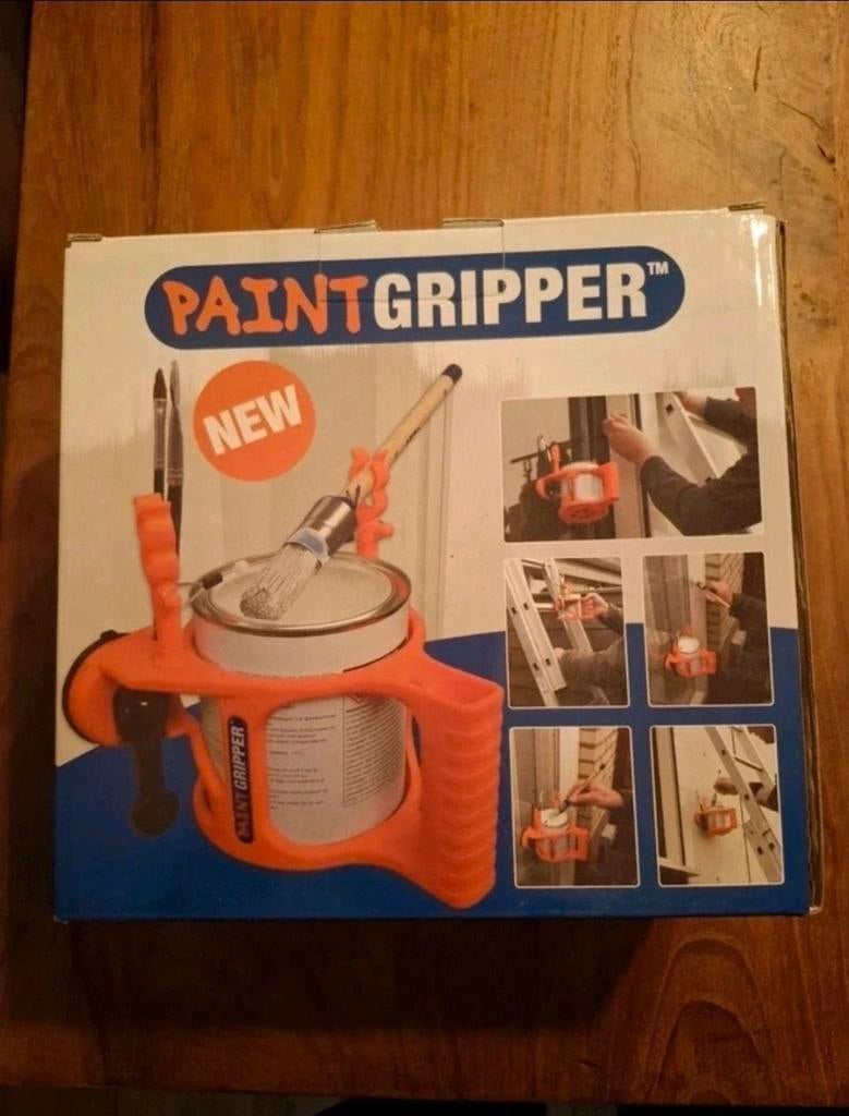 Paintgripper - Nieuw in doos - Handige verfhouder, Doe-het-zelf en Verbouw, Schildersmaterialen, Ophalen of Verzenden, Nieuw, Overige typen