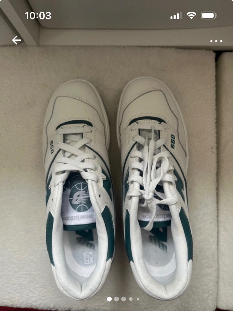 New Balance 40,5 wit met groen, New Balance, Nieuw, Ophalen of Verzenden, Sneakers of Gympen