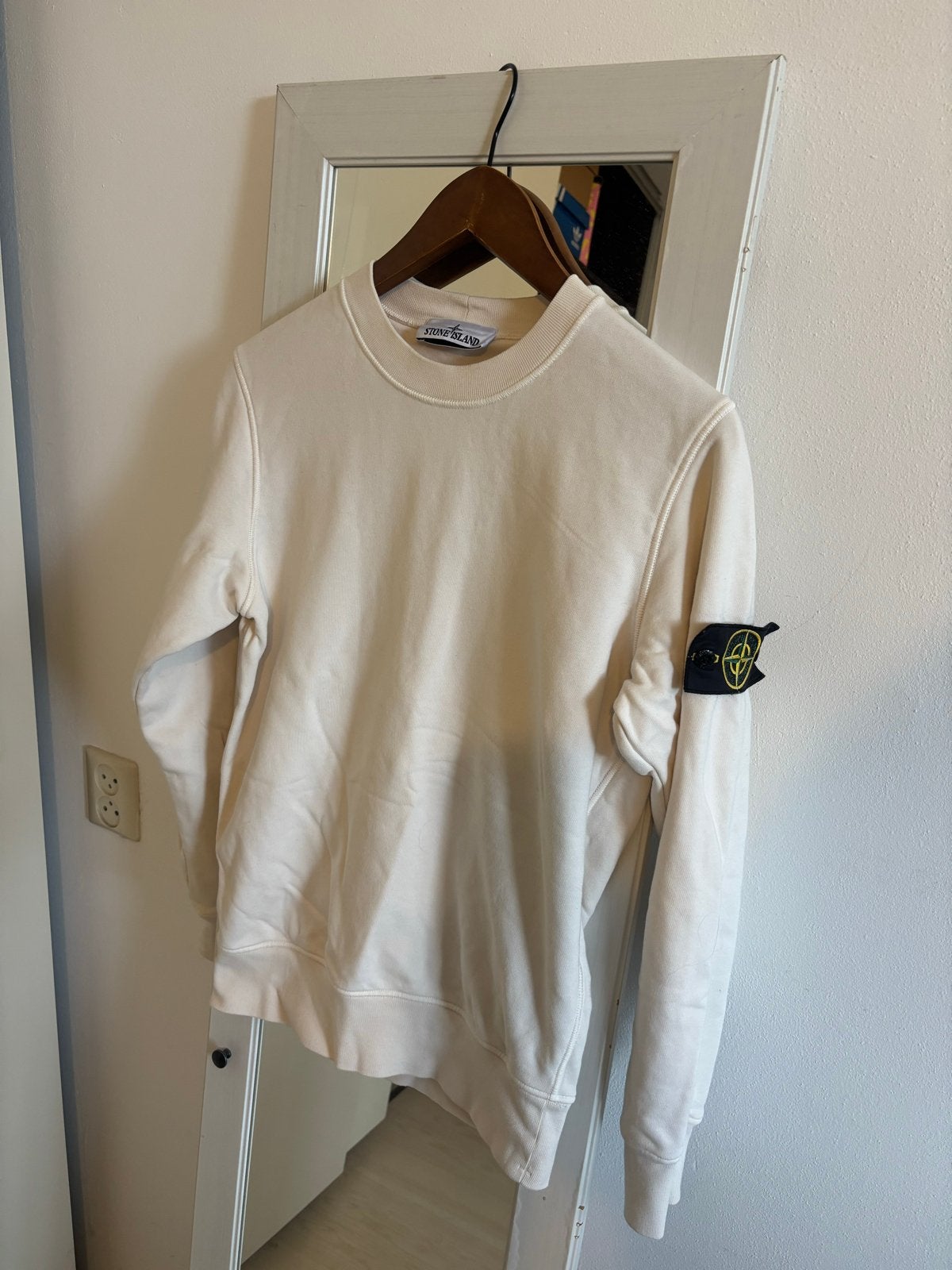 Stone Island trui - Maat XS - Origineel, Verzenden, Zo goed als nieuw, Maat 46 (S) of kleiner, Wit