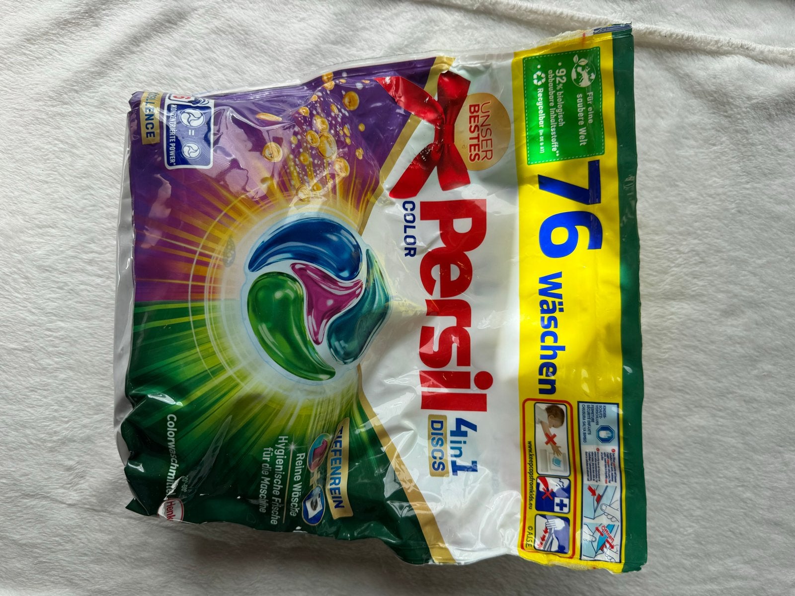 Persil Color 4in1 Discs Wasmiddel (76 Wasbeurten), Ophalen, Schoonmaakmiddel