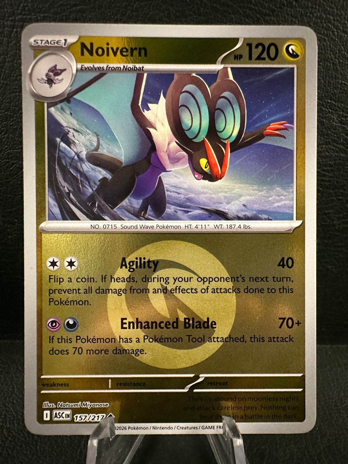 Pokemon ascended heroes noivern reverse holo energy symbol, Ophalen of Verzenden, Nieuw