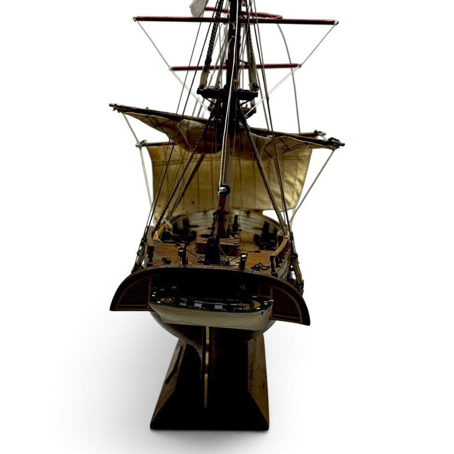 Handgebouwd model van een marinebrik, Ophalen of Verzenden, Gebruikt