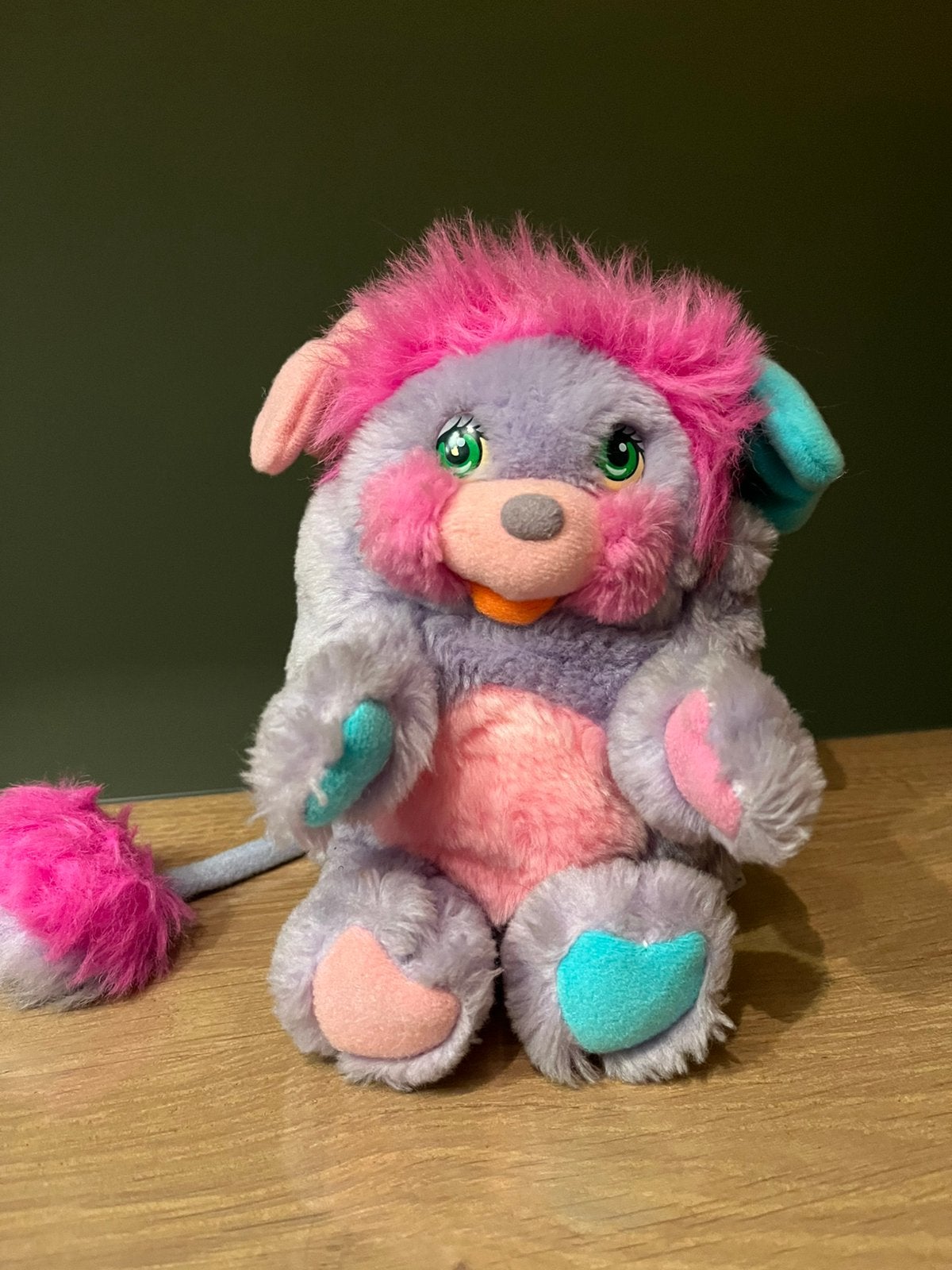 Gave vintage Popples knuffel 21cm, Ophalen of Verzenden, Zo goed als nieuw, Overige typen