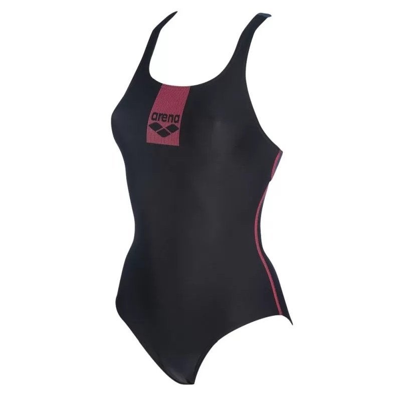Nieuw Arena W Basics Swim Pro Back Badpak Black Fluo Red, C.da Cisterna, 84/85 62029 Tolentino (MC) Italië, Zwart, Arena, Nieuw