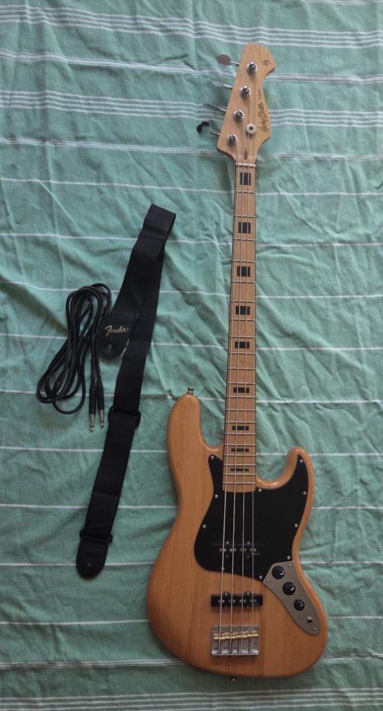 Harley Benton JB-75 NA Basgitaar, Ophalen, Zo goed als nieuw, Elektrisch