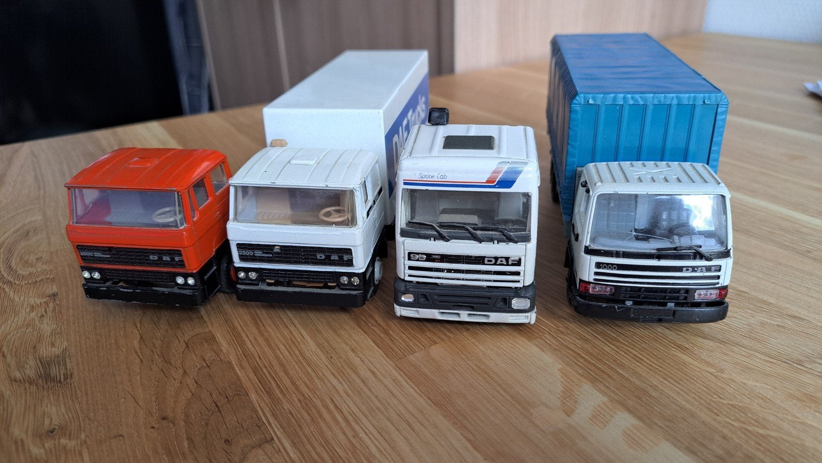 DAF Trucks Miniatuur Vrachtwagens Collectie, Ophalen, Gebruikt