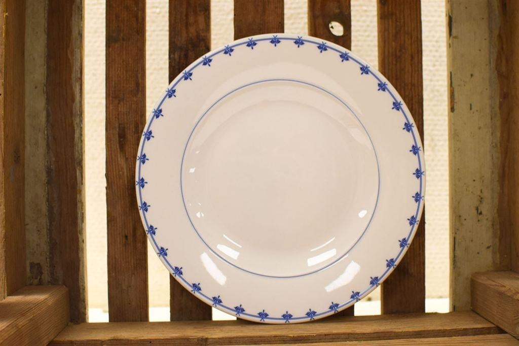 5 stuks Expat porseleinen platte borden 50989, Gebruikt, Ophalen of Verzenden, Bord(en), Wedgwood