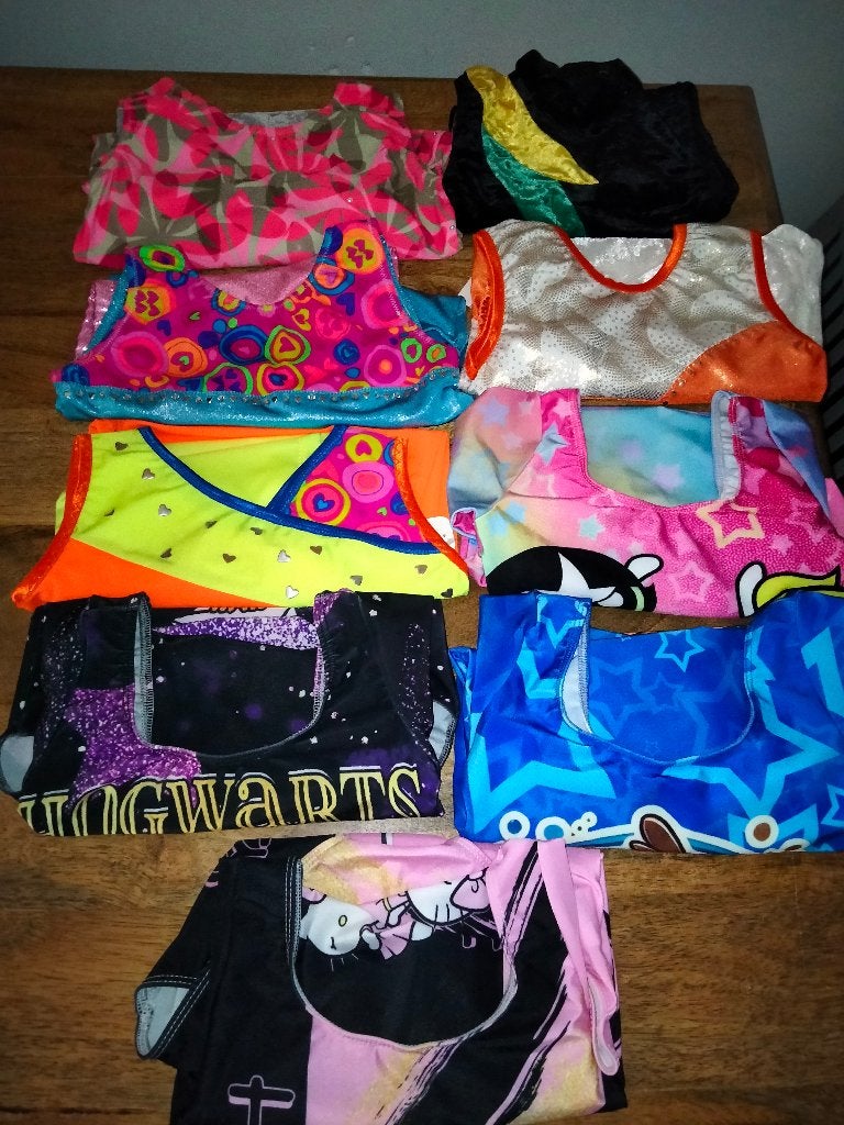Turnpakje/turnpakjes maat 134 SALE nu 9,50 per stuk (2), Kindermaat 122 t/m 140, Ophalen of Verzenden, Nieuw, Turnpak(je)