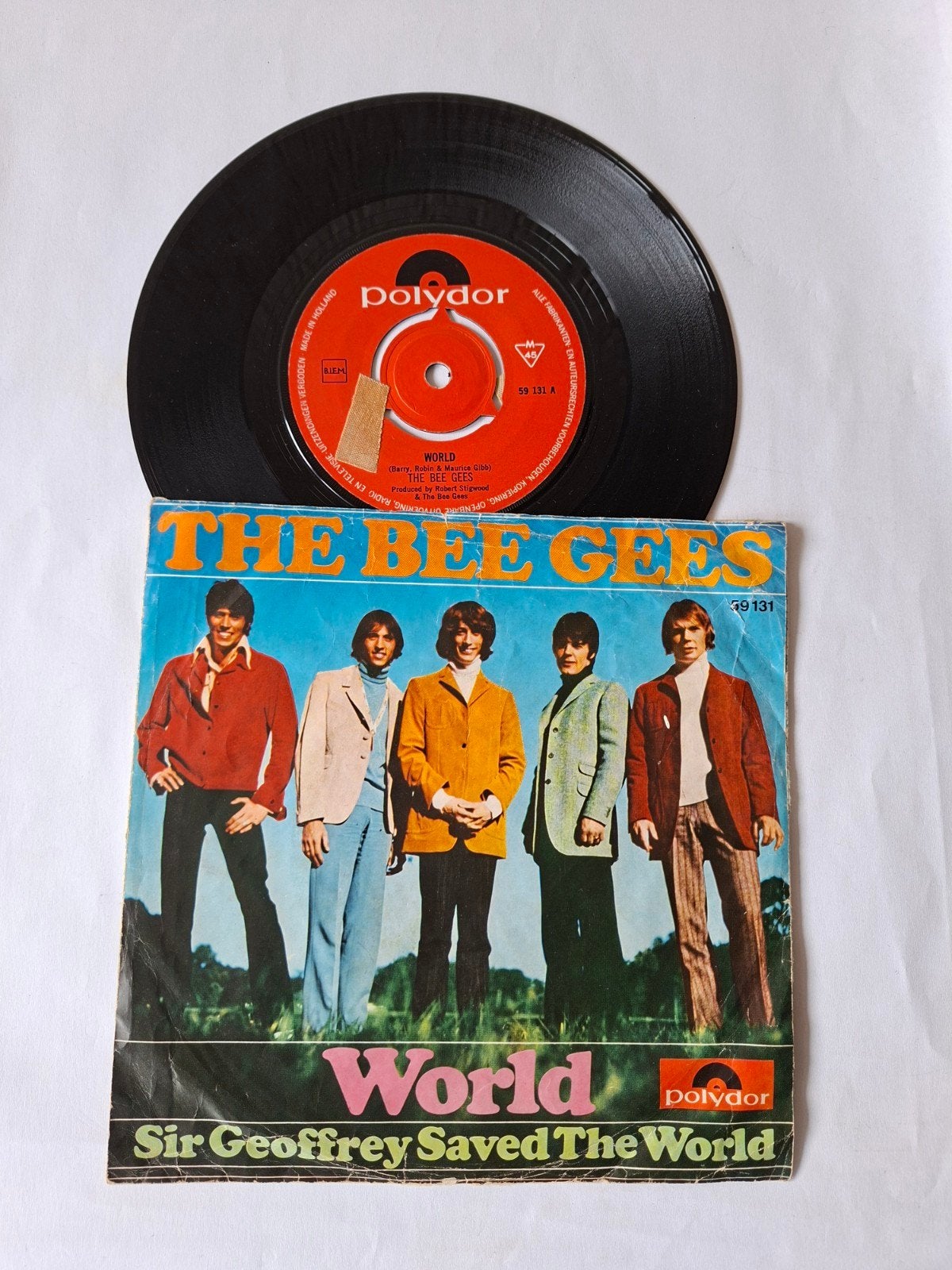 The Bee Gees        World, Ophalen of Verzenden, Gebruikt, 7 inch, Pop