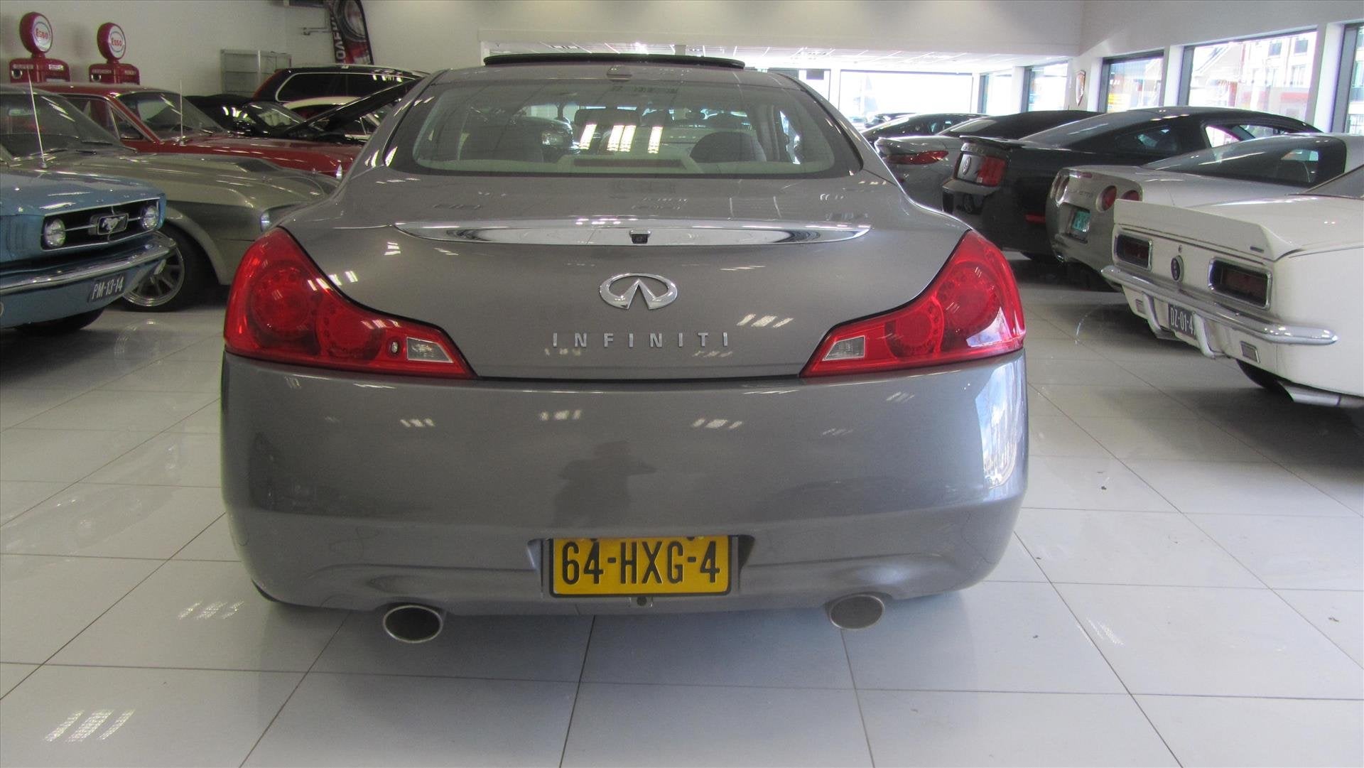 Infiniti G Coupé AUTOMAAt V6 leer achteruit Camera zeer lux, Auto's, 450 kg, Gebruikt, 750 kg, Leder