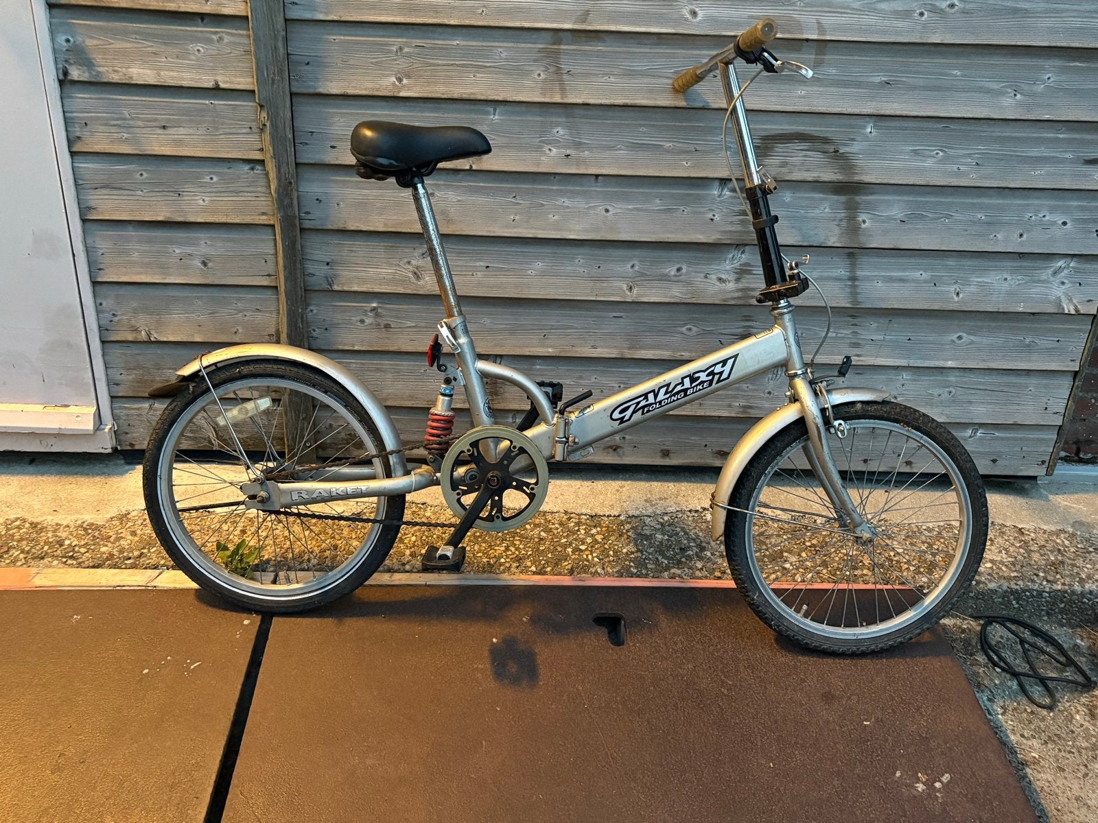 Opvouwbare fiets - Galaxy Folding Bike, 20 inch of meer, Gebruikt, Velgrem, Versnellingen
