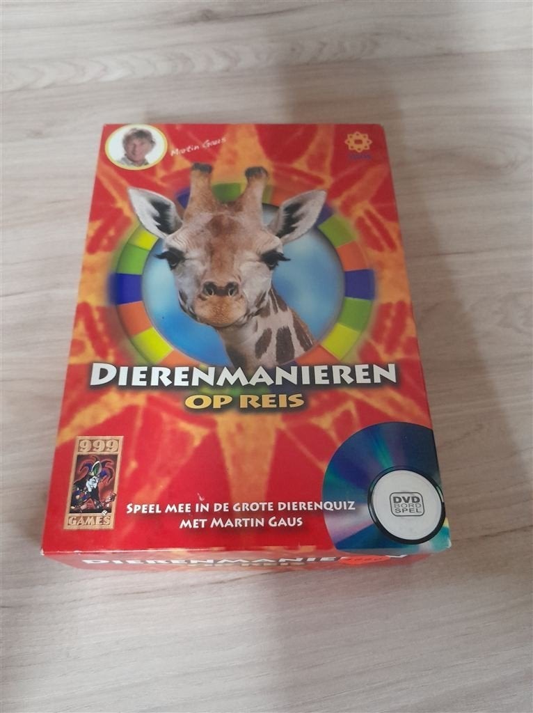 dierenmanieren op reis - 999 games - s4660, Verzenden, Zo goed als nieuw