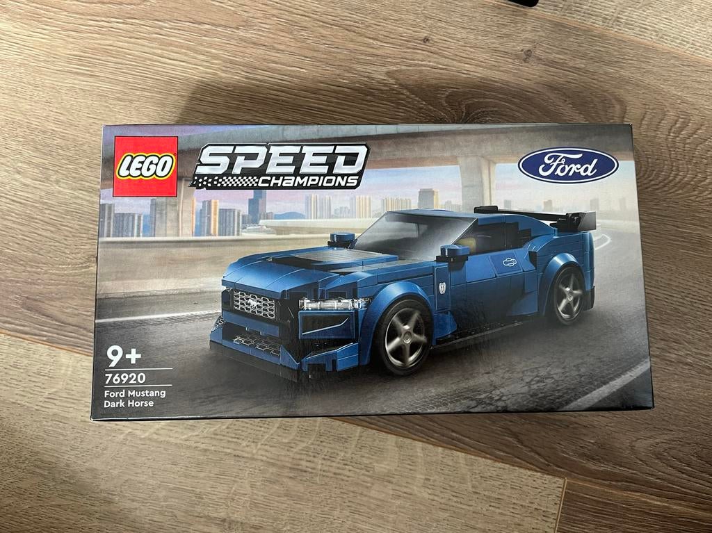 LEGO Speed Champions 76920 Ford Mustang Dark Horse Nieuw, Lego, Nieuw, Complete set, Ongeopend/sealed