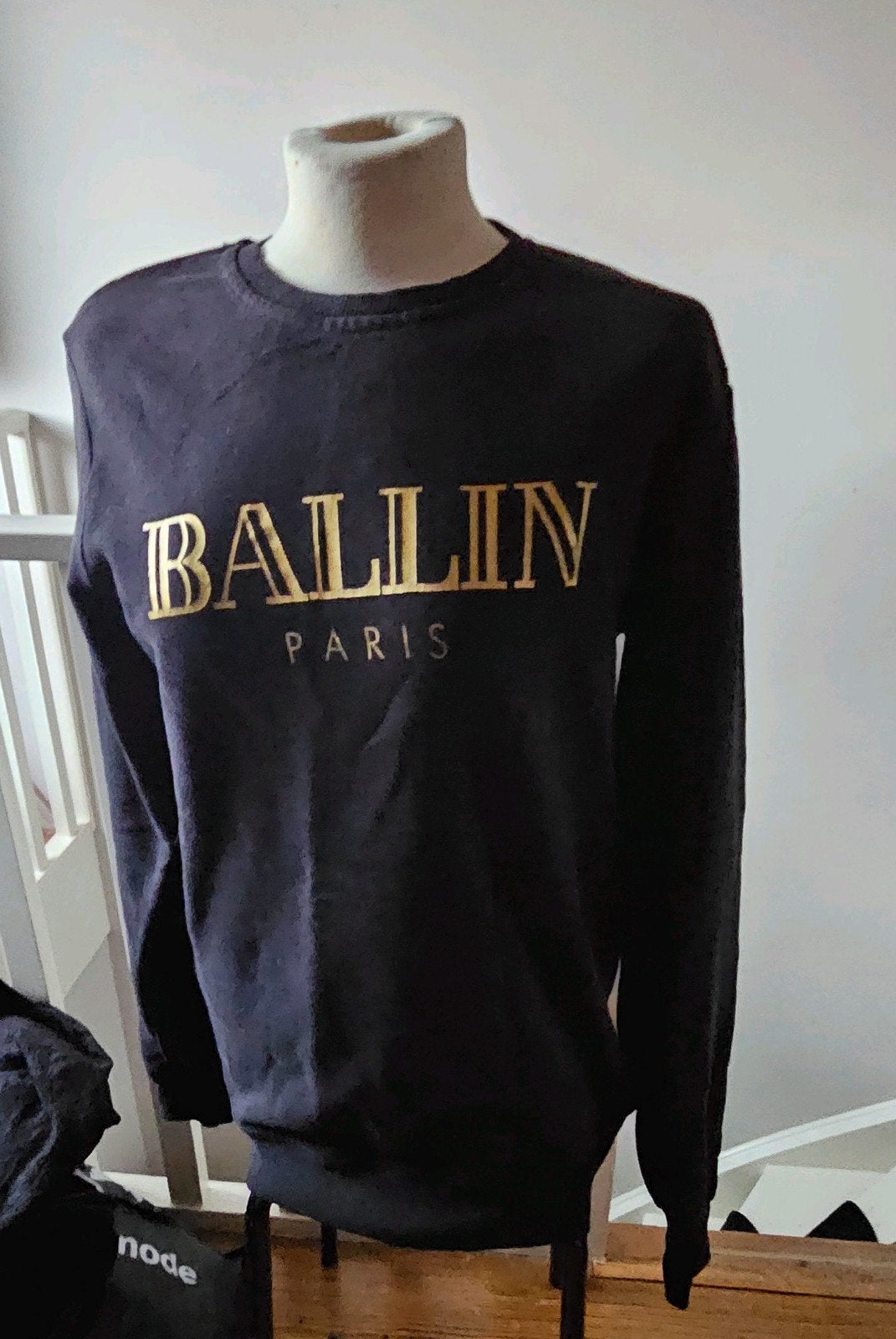 Ballin zwart trui maat M, Maat 48/50 (M), Zwart, Ophalen of Verzenden, Zo goed als nieuw
