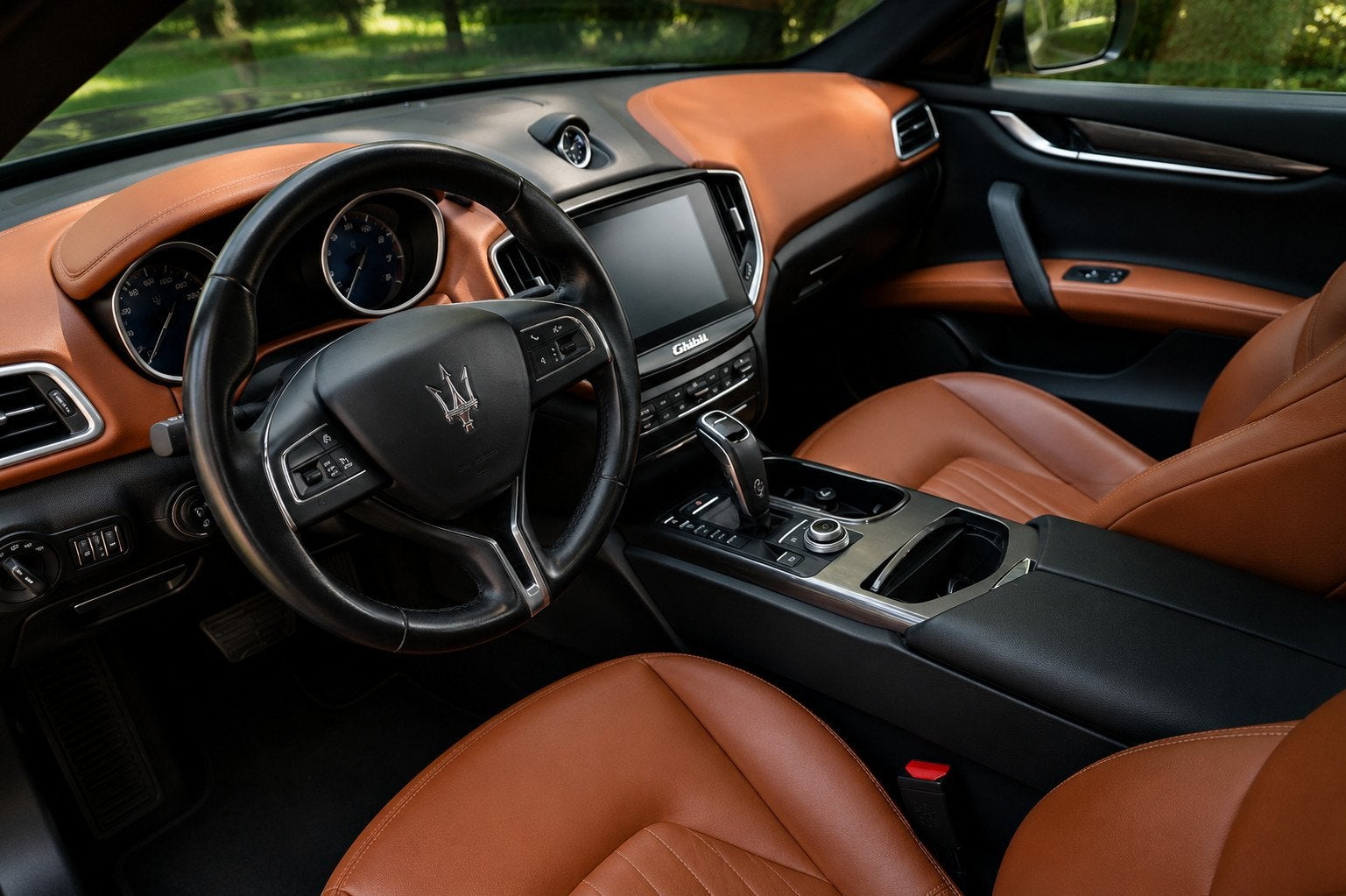 Maserati Ghibli 3.0 V6 GranLusso Aut. | Facelift | Schuif-Ka, Auto's, Maserati, Automaat, Dealer onderhouden, Achterwielaandrijving