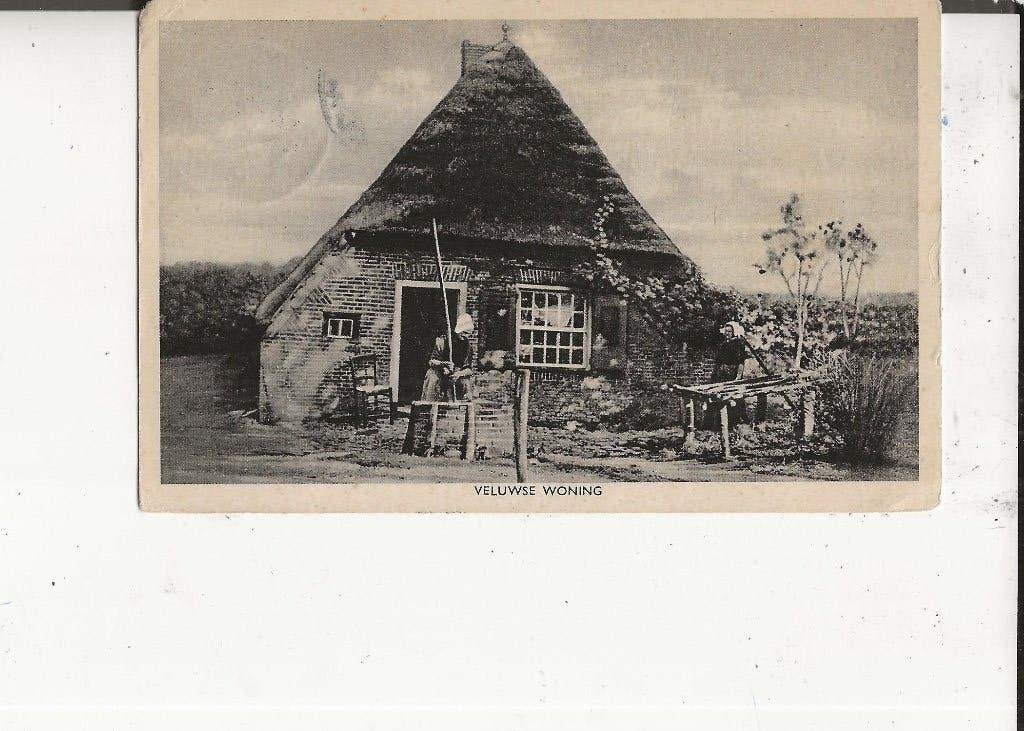 Veluwsche woning 15-12-1950, Ophalen of Verzenden, 1940 tot 1960, Gelopen, Gelderland