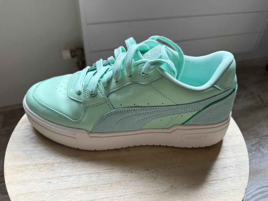 Te koop Puma sneakers – (mint)groen - mt. 43, Kleding | Heren, Schoenen, Puma, Overige kleuren, Ophalen of Verzenden, Sneakers of Gympen