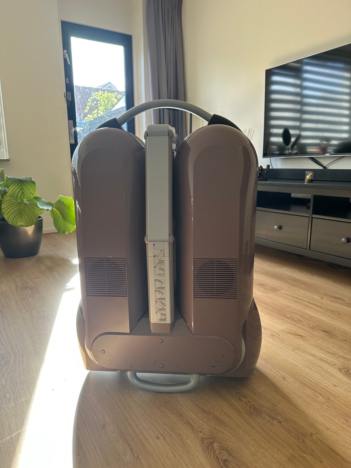 Philips Sunmobile HB975 - Slechts 130 branduren!, Witgoed en Apparatuur, Ophalen, Zo goed als nieuw, Zonnebank enkelzijdig, Minder dan 10 lampen