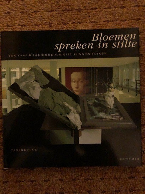 Boek Tini Brugge - Bloemen spreken in stilte, Tini Brugge, Ophalen of Verzenden, Zo goed als nieuw, Interieur en Design