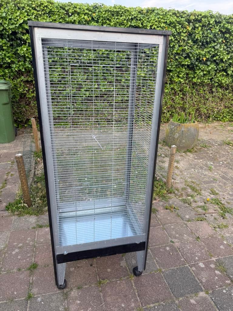 Vogelkooi, rattenkooi, vogel, rat, ratten, kooi, voilere, Ophalen, Gebruikt, Aluminium, Vogelkooi