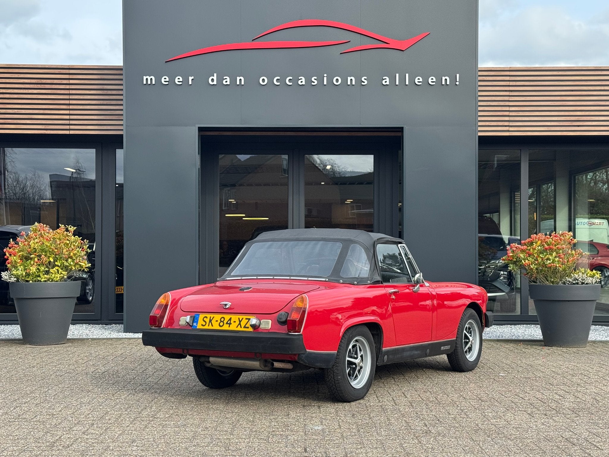 MG Midget B type (bj 1975), Auto's, Oldtimers, 1491 cc, Cabriolet, Origineel Nederlands, Bedrijf