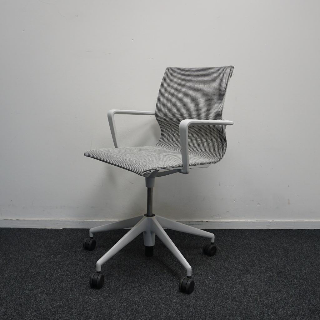 Vitra Physix Vergaderstoel | Bureaustoel Licht Grijs, Gebruikt, -, -, Ophalen of Verzenden