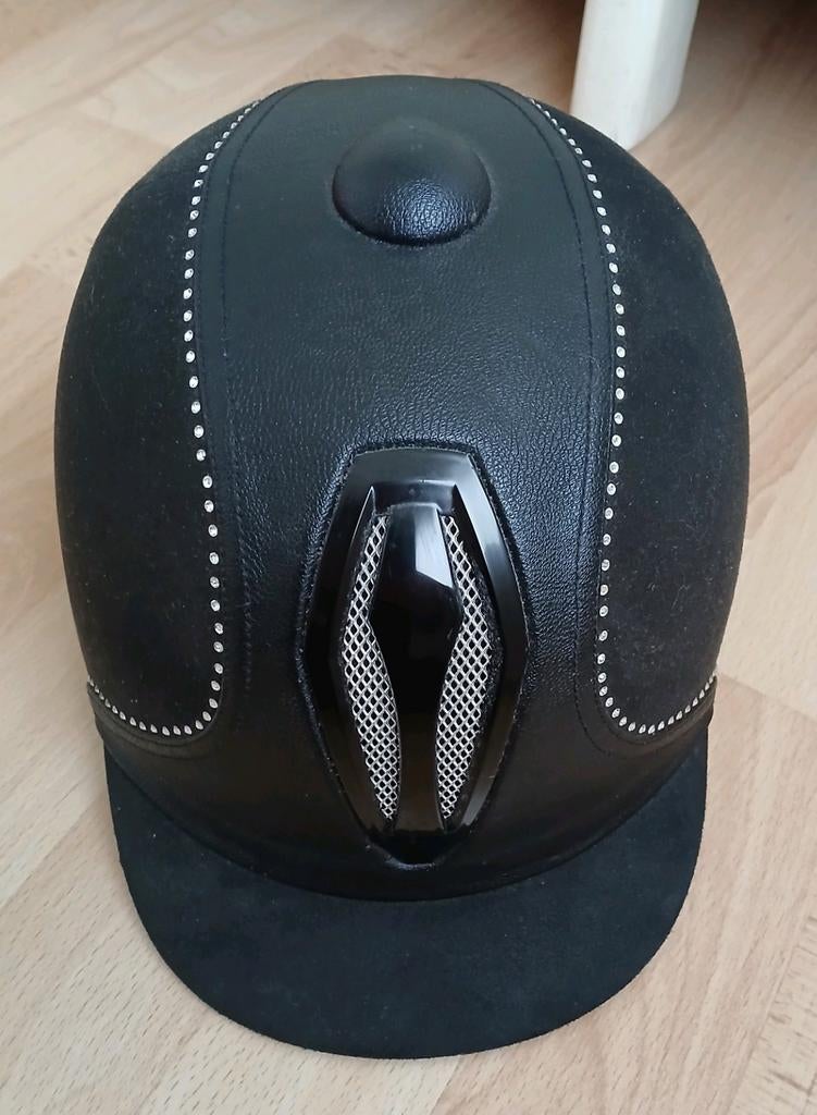 Premiere cap met strass, Dieren en Toebehoren, Ophalen, Zo goed als nieuw, Dressuur, Cap