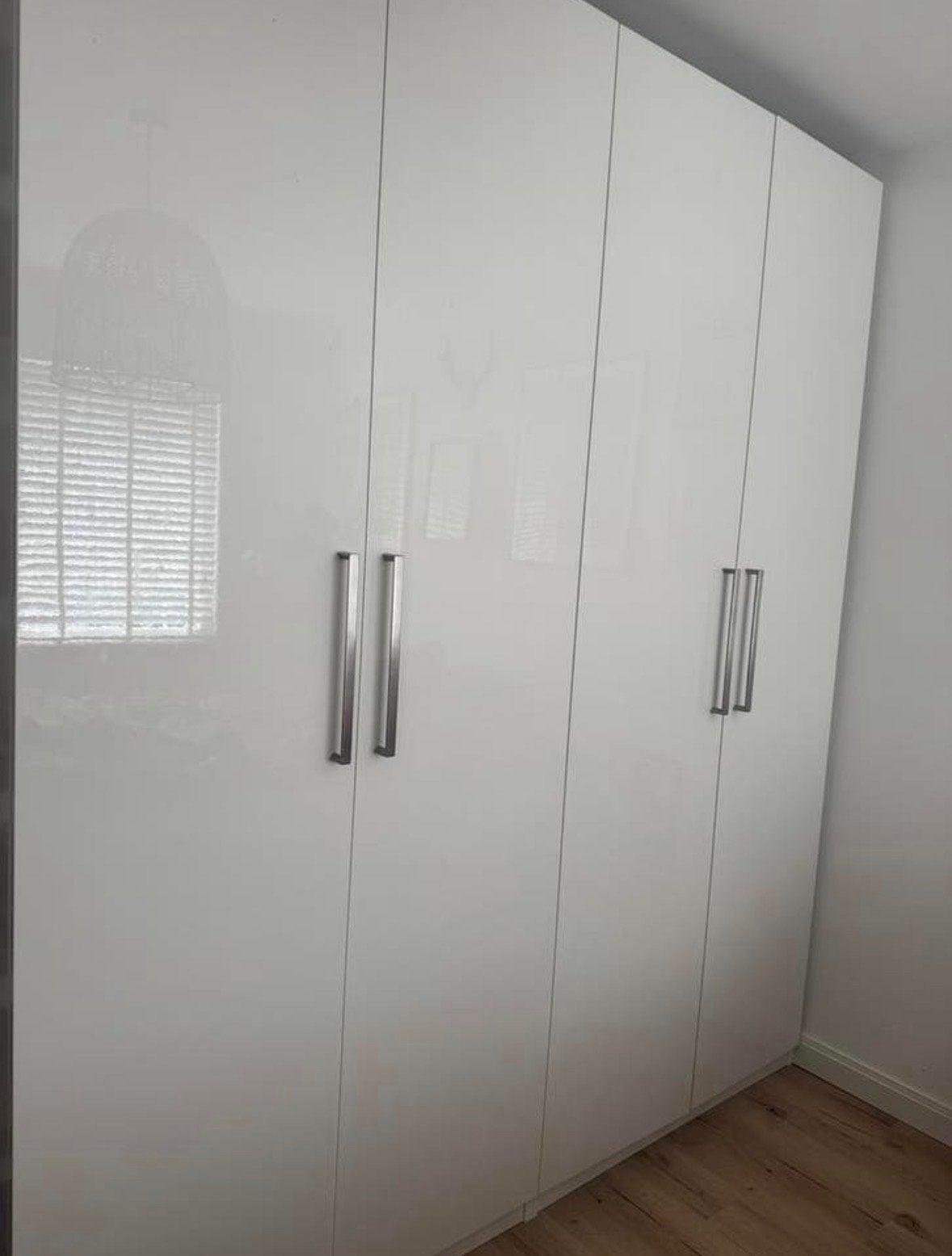4stuks Pax hoogglans deuren (Fardal wit, 50x229 cm), Ophalen, Kunststof, Gebruikt, 200 cm of meer