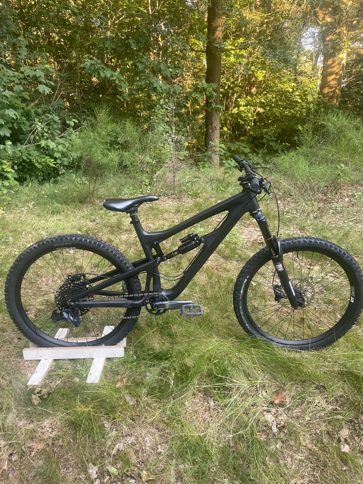Santa cruz nomad c s maat L Zwart, Gebruikt, Fully, Schijfrem, Ophalen