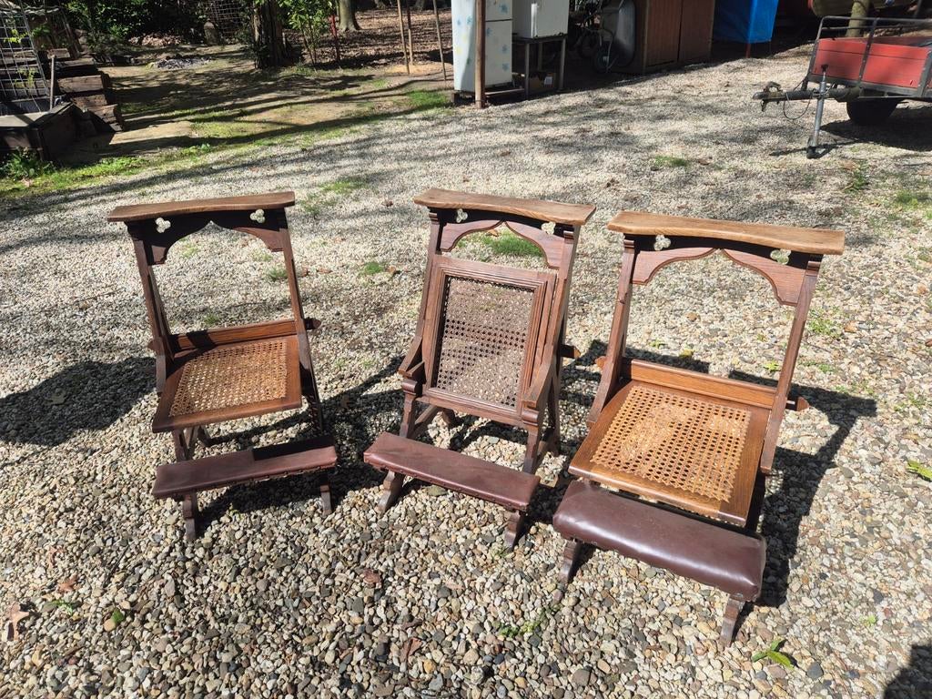 Bidstoelen, Ophalen