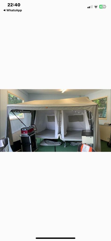 Camp-let binnentent vouw wagen, Caravans en Kamperen, Ophalen of Verzenden